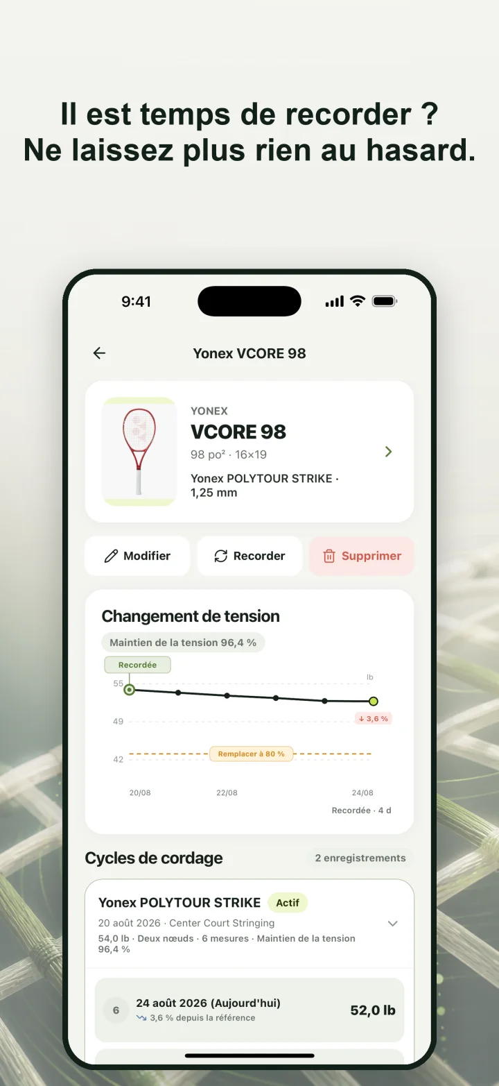 Il est temps de recorder ? Ne laissez plus rien au hasard.