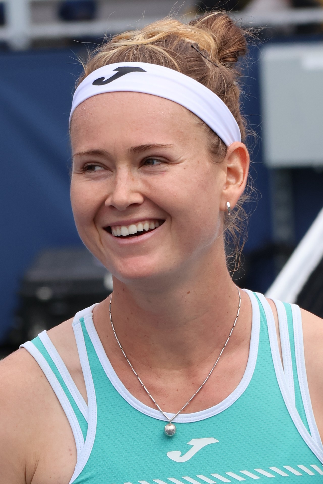 Marie Bouzkova after her US Open first-round win