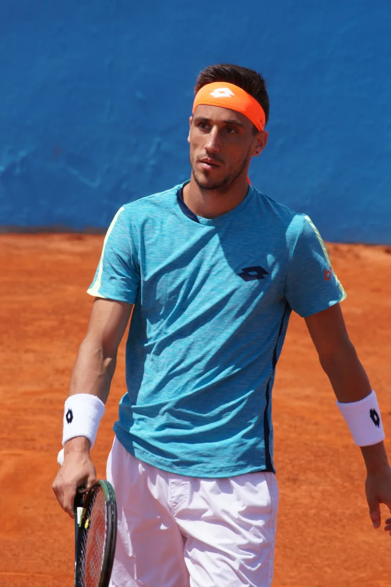 Damir Dzumhur at the Nice tournament