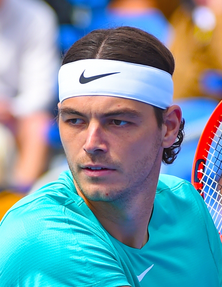 Taylor Fritz at the Delray Beach Open