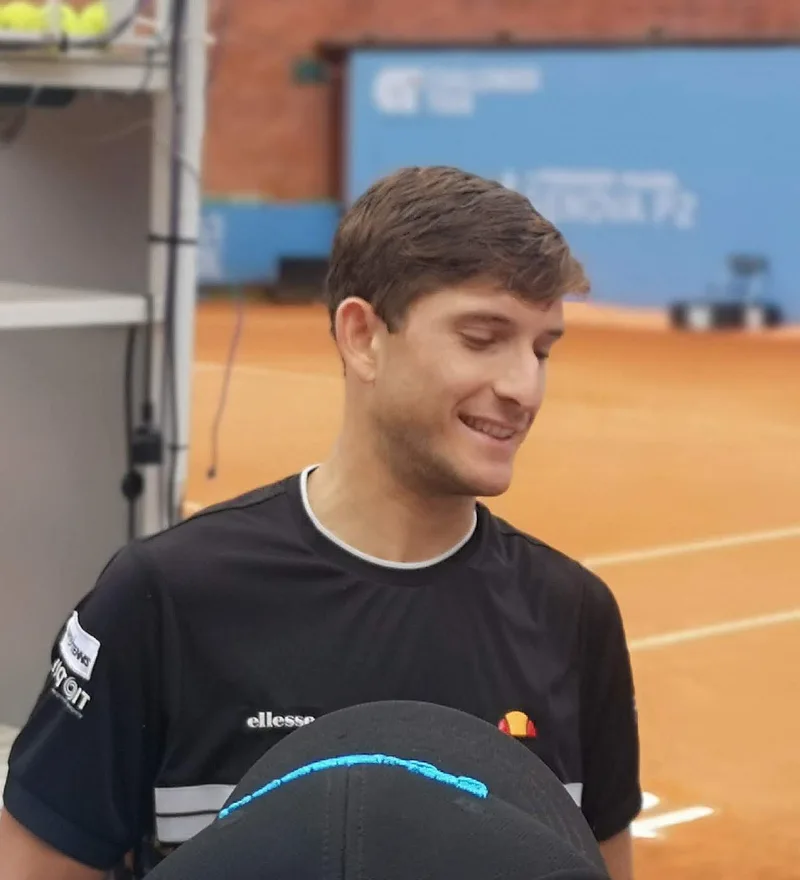 Francesco Passaro at the Piemonte Open