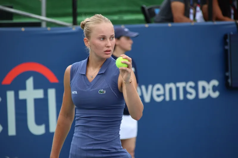 Polina Kudermetova in Washington Open qualifying