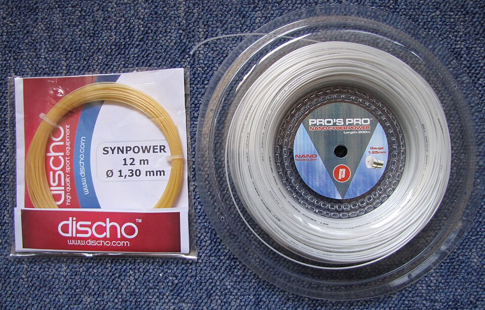 A 12-metre string set beside a 200-metre reel