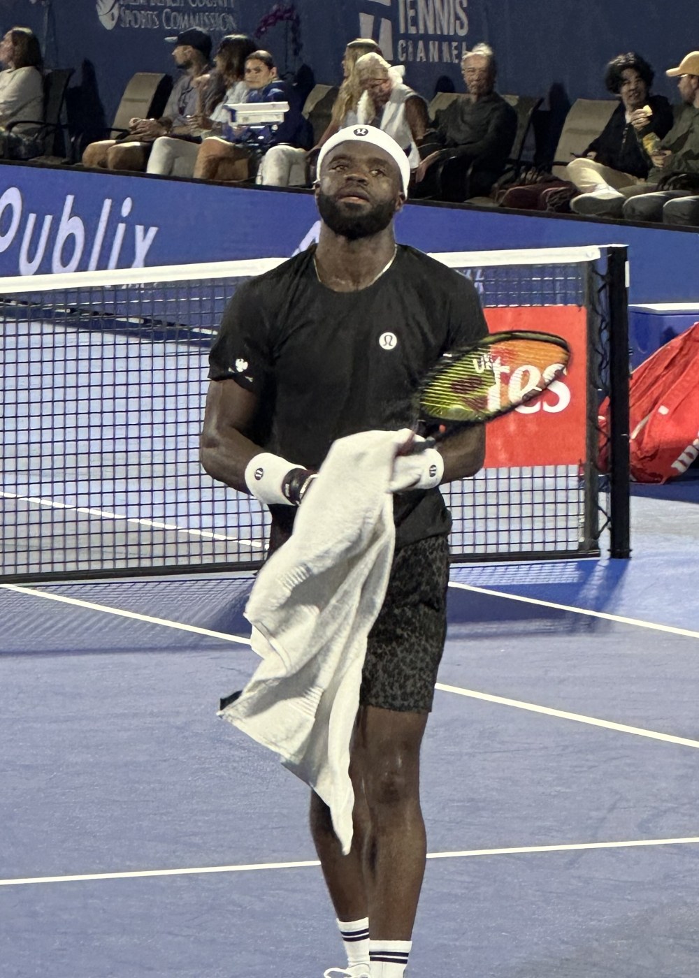 Frances Tiafoe at the Delray Beach Open